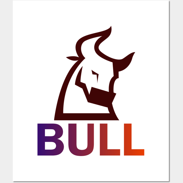 BULL Wall Art by RENAN1989